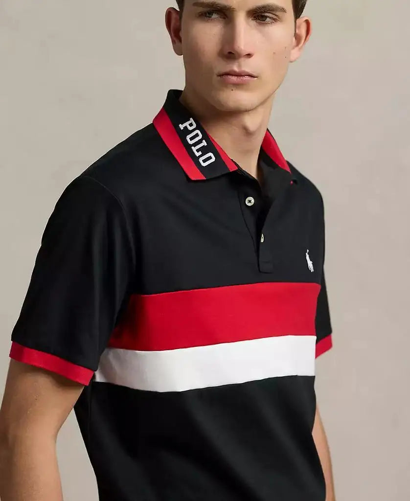 Striped Cotton Polo